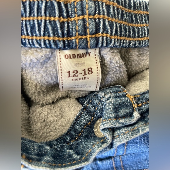 3 items: 2 fleece-lined jeans + jacket - Picture 4 of 10